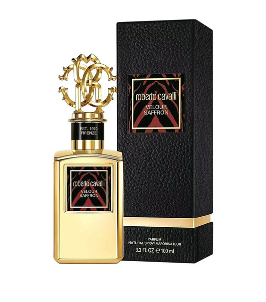 Roberto Cavalli Velour Saffron Eau de Parfum perfume bottle