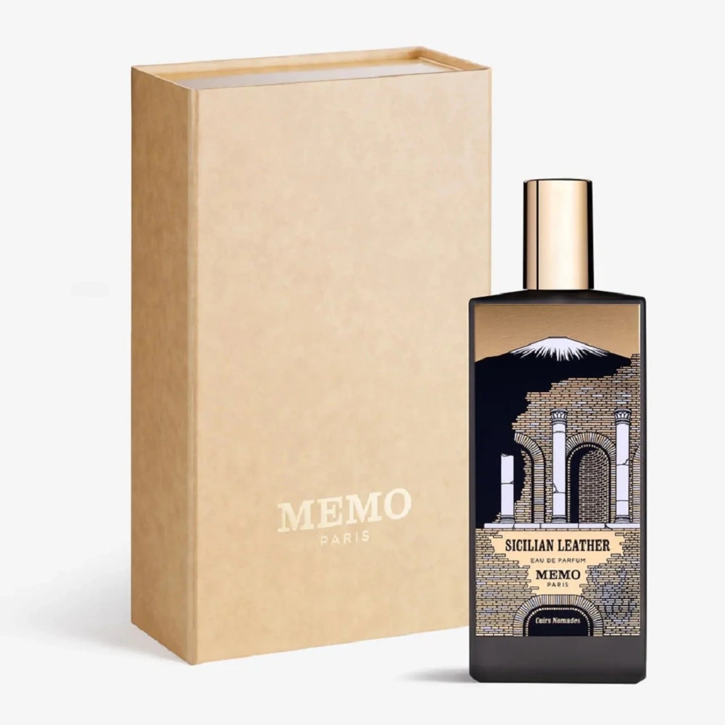 Memo Paris Sicilian Leather Cuir Nomades Eau de Parfum perfume bottle
