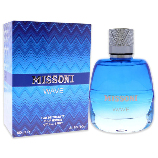 Missoni Wave Eau de Toilette perfume bottle