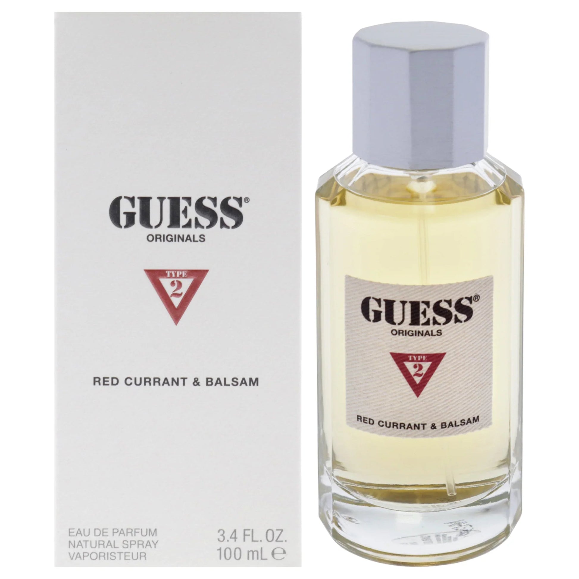 Guess Red Currant & Balsam Eau de Parfum perfume bottle