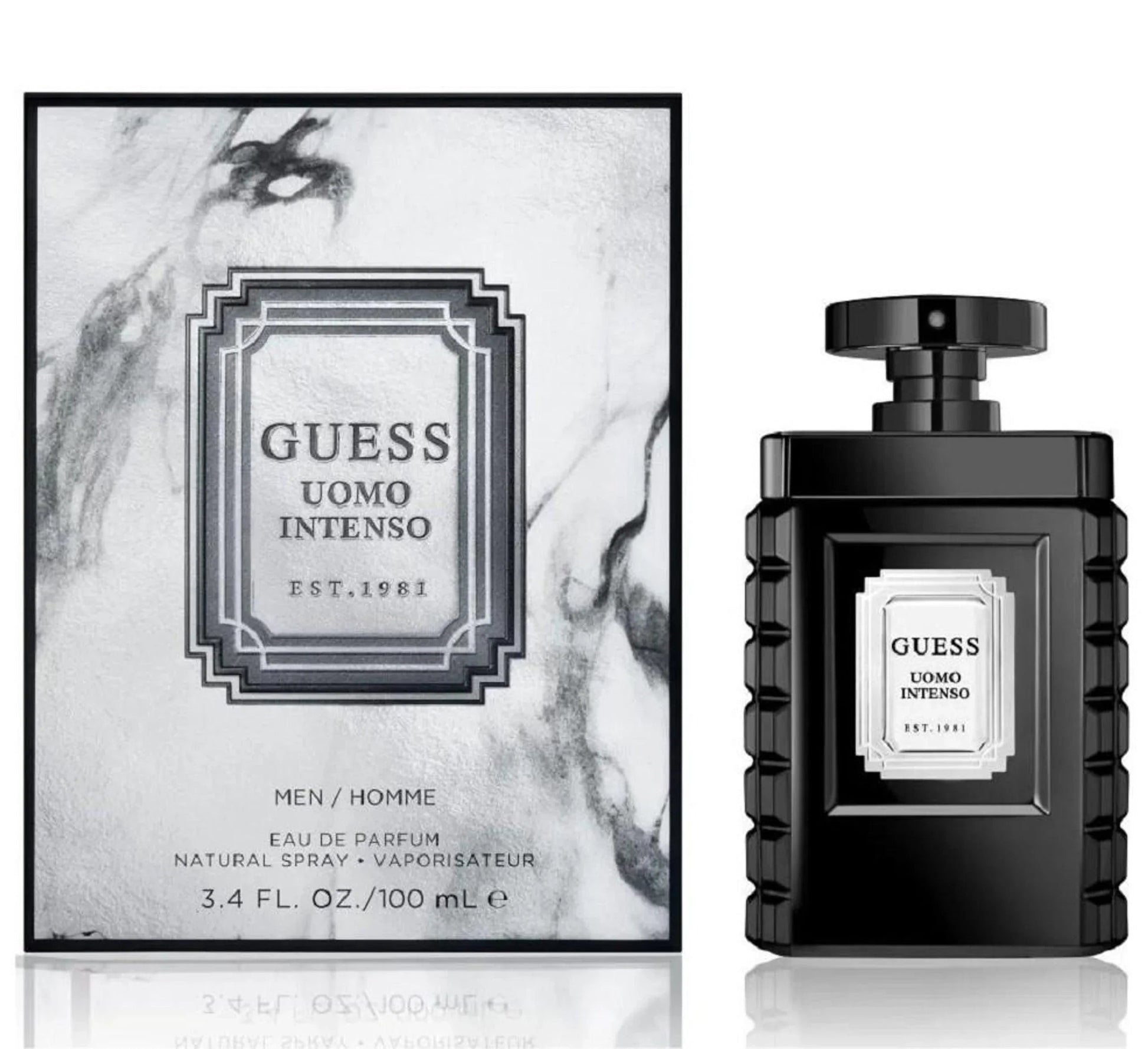 Guess Uomo Intenso Eau de Parfum perfume bottle