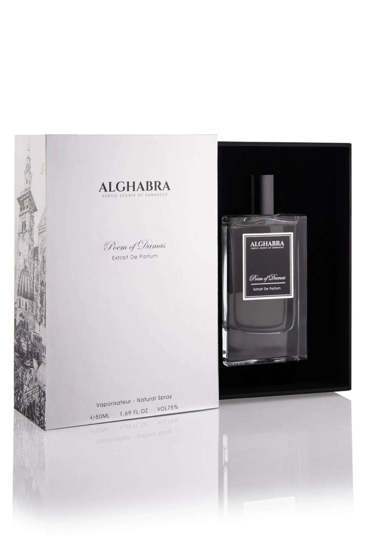 Alghabra Parfums Poem Of Damas Extrait de Parfum perfume bottle