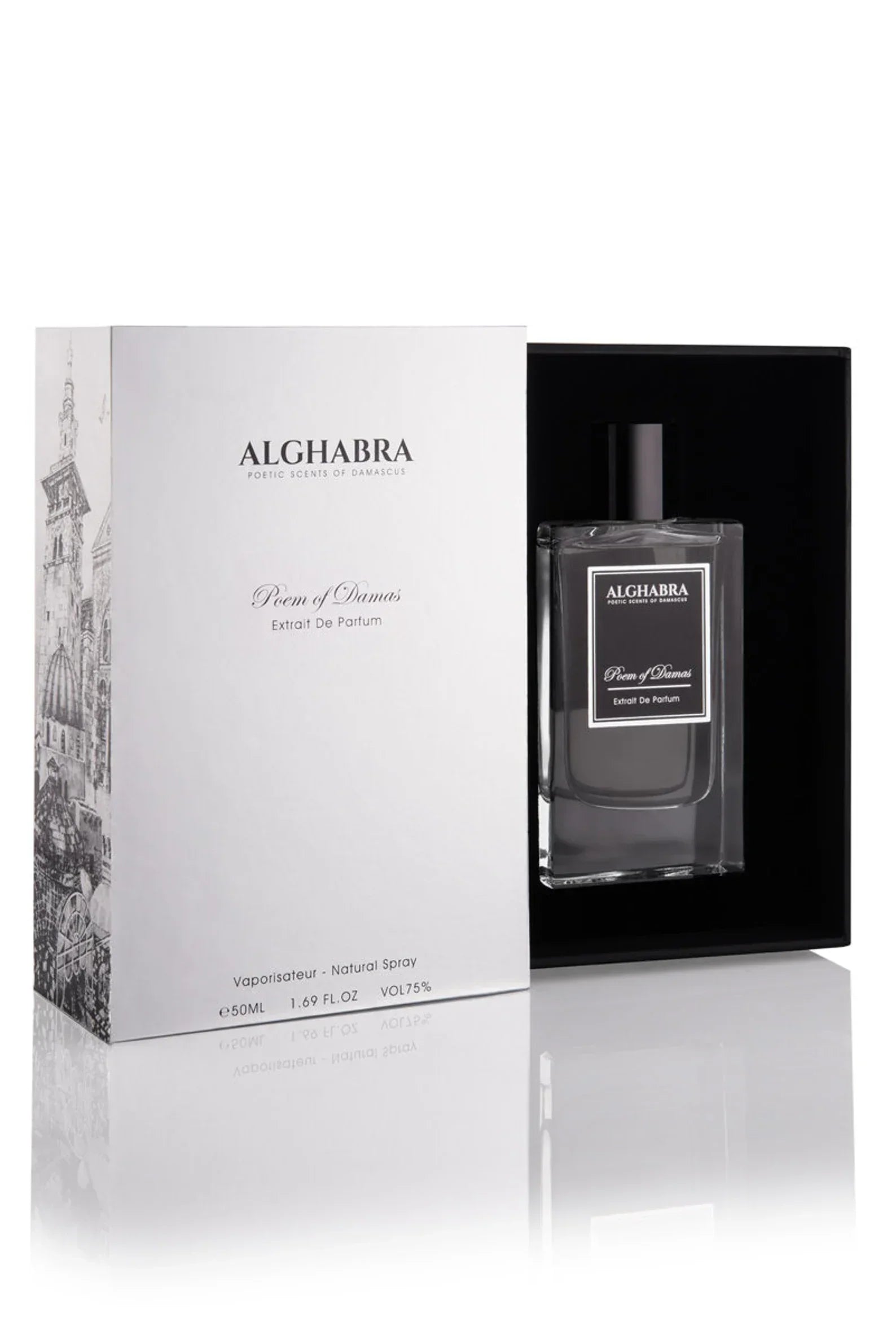 Alghabra Parfums Poem Of Damas Extrait de Parfum perfume bottle
