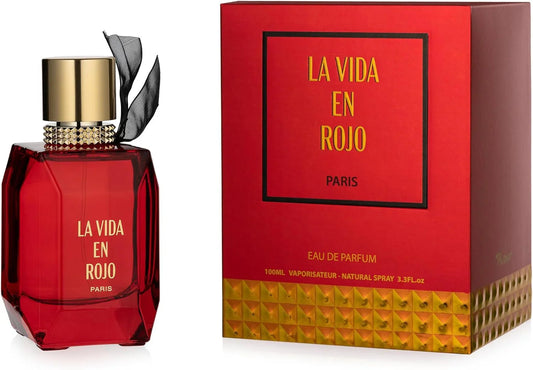 Lomani La Vida En Rojo Eau de Parfum perfume bottle