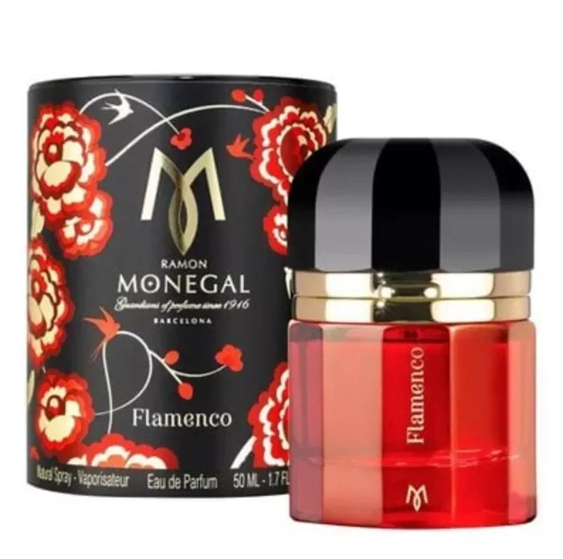 Ramon Monegal Flamenco Eau de Parfum packaging box