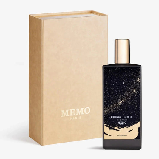 Memo Paris Oriental Leather Cuirs Nomades Eau de Parfum perfume bottle