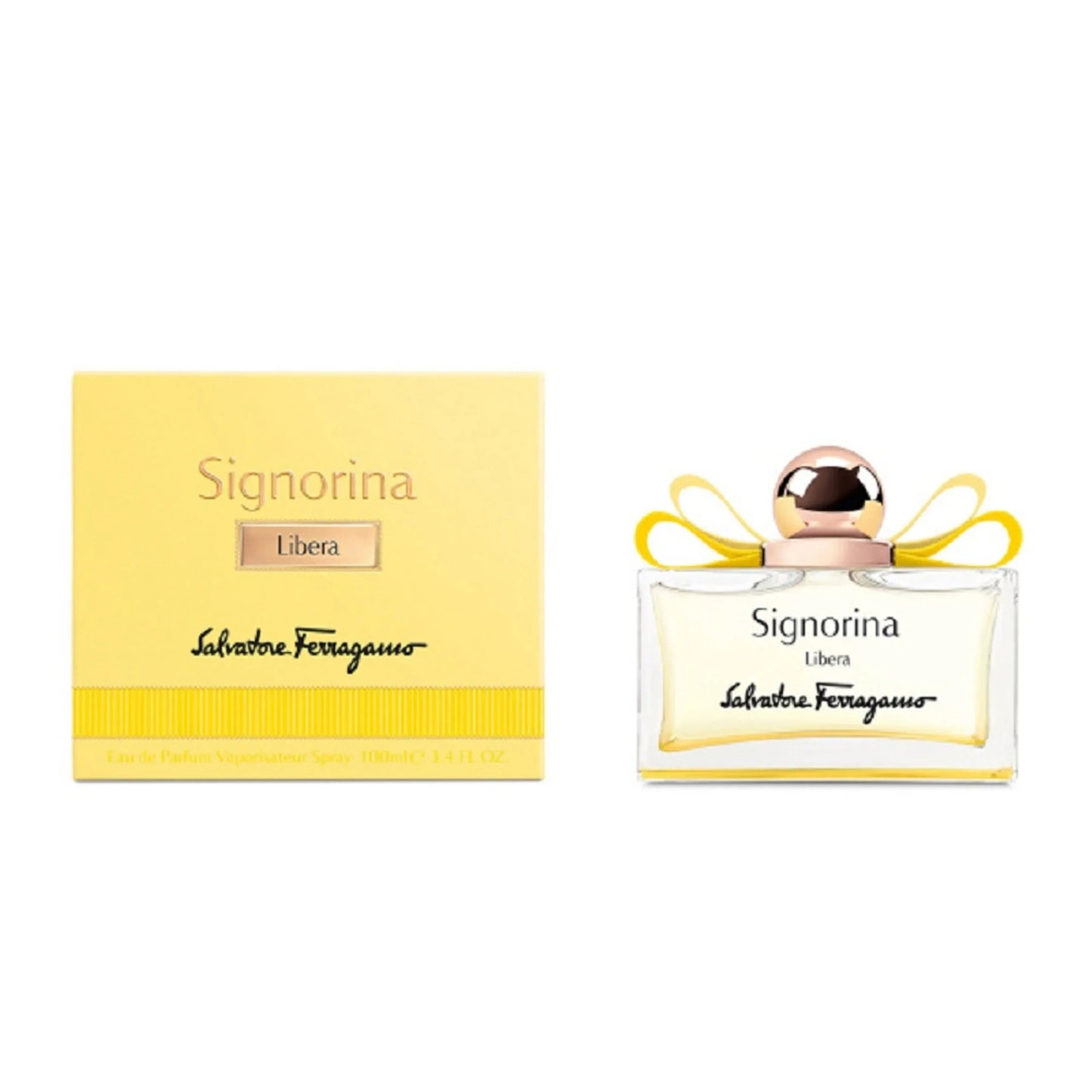 Salvatore Ferragamo Signorina Libera Eau de Parfum packaging box