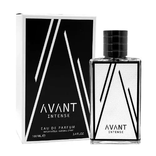 Fragrance World Avant Intense Eau de Parfum perfume bottle
