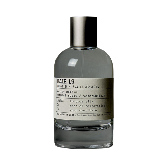 Le Labo Baie 19 perfume bottle