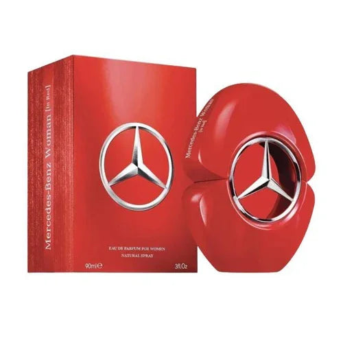 Mercedes Benz Woman In Red Eau de Parfum perfume bottle