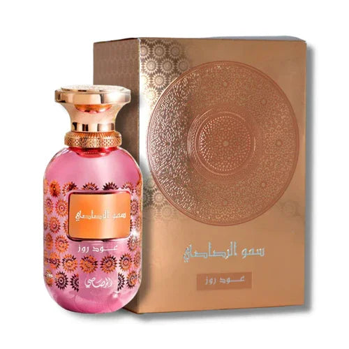 Rasasi Oud Rose Eau de Parfum perfume bottle