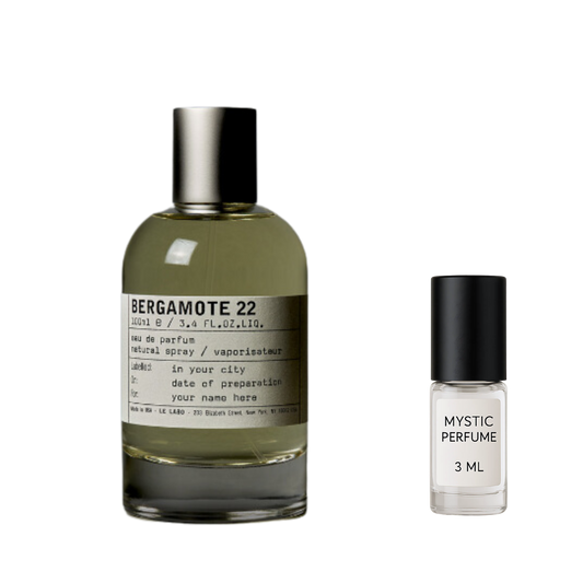 Le Labo Bergamote 22 decant sample vial