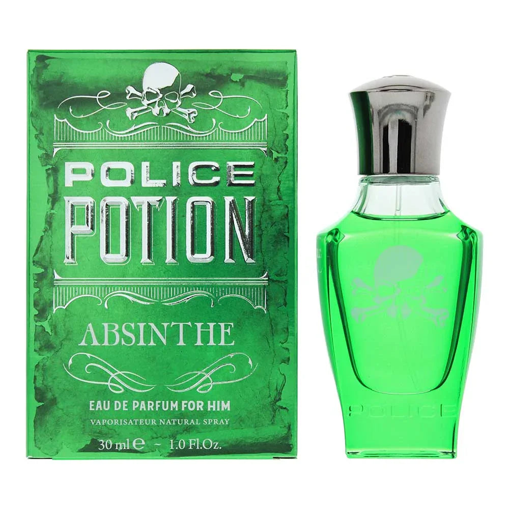 Police Potion Absinthe Eau de Parfum perfume bottle