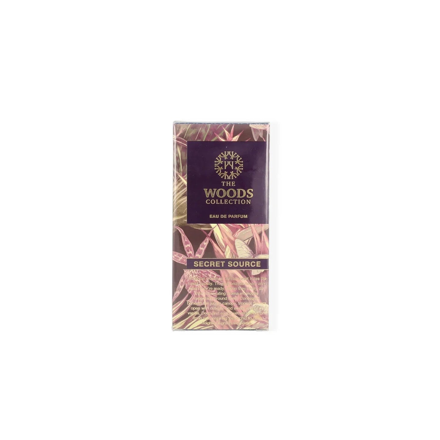 The Woods Collection Secret Source Eau de Parfum perfume bottle