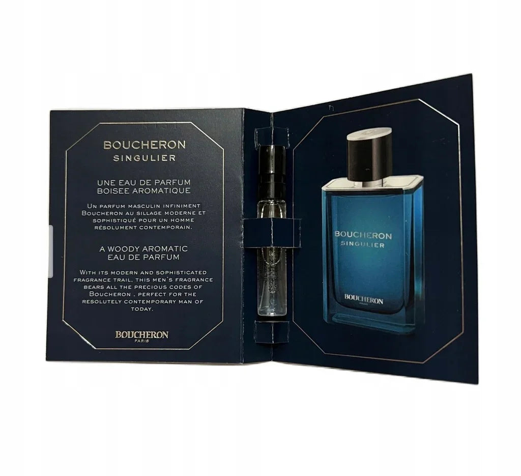 Boucheron Singulier Eau de Parfum carton and packaging