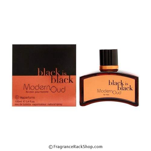 Black Is Black Modern Oud by NUparfums Eau de Toilette perfume bottle