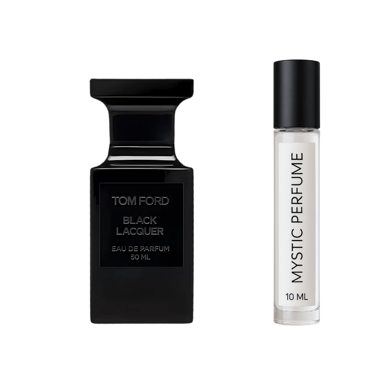 Tom Ford Black Lacquer sample vial label detail
