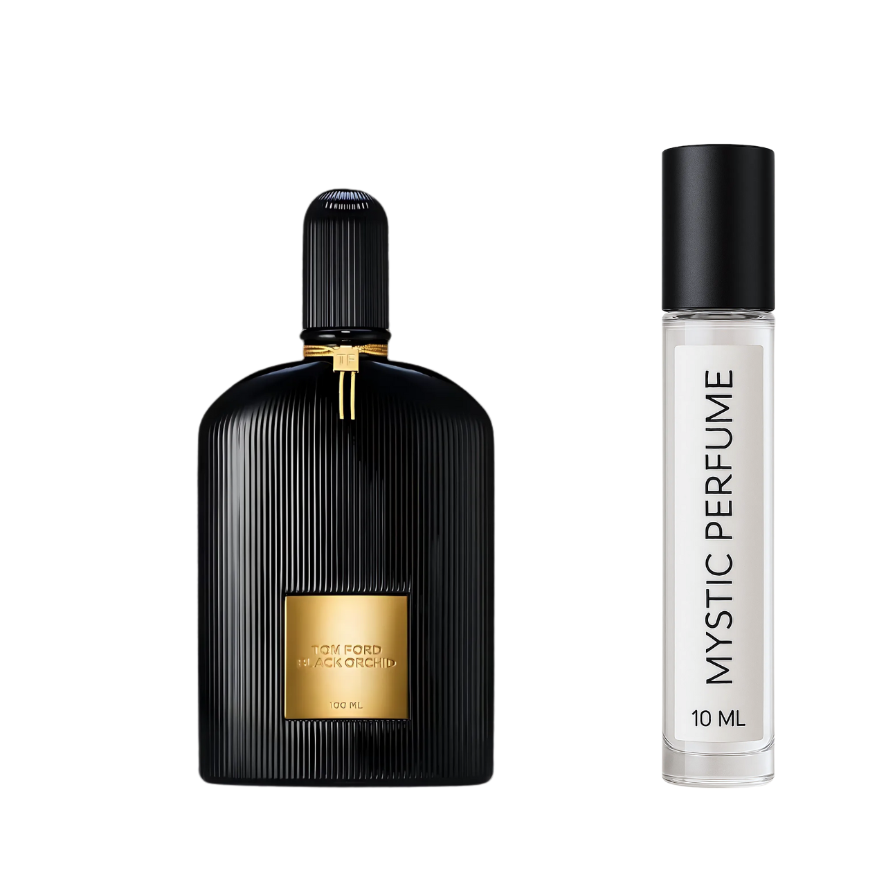 Tom Ford Black Orchid Eau de Parfum sample vial label detail
