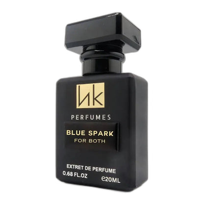 Blue Spark perfume bottle