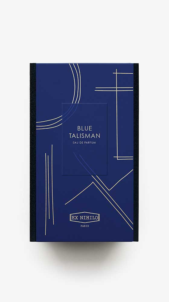 Ex Nihilo Blue Talisman packaging box