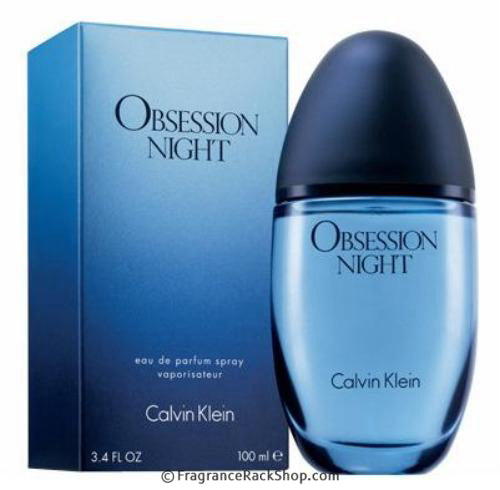 CK Obsession Night Eau de Parfum perfume bottle