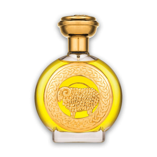 Boadicea the Victorious Golden Aries perfume bottle