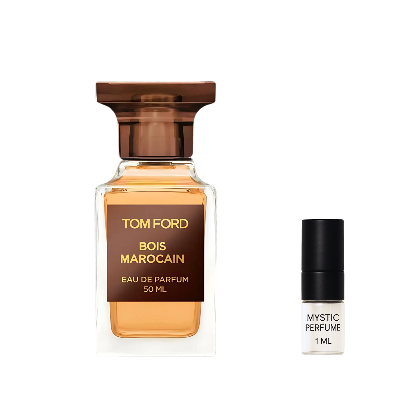 Tom Ford Bois Marocain sample vial label detail