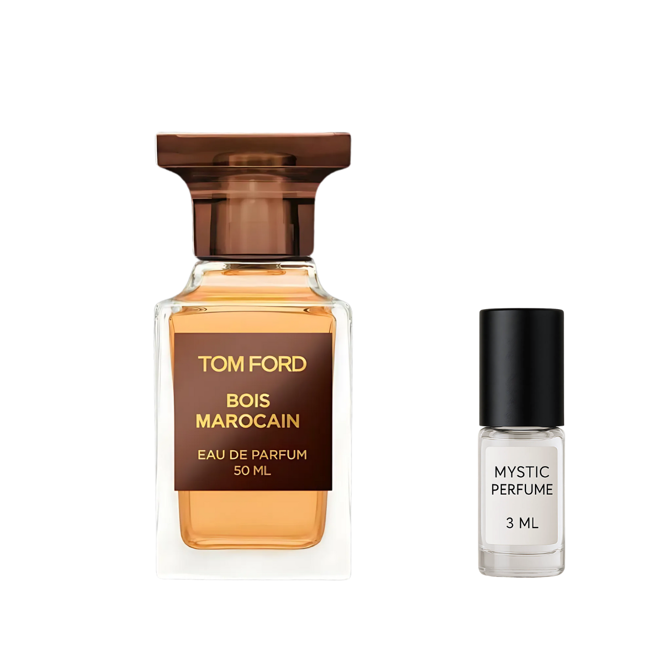 Tom Ford Bois Marocain sample vial label detail