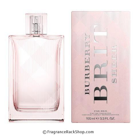 Burberry Brit Sheer Eau de Toilette perfume bottle