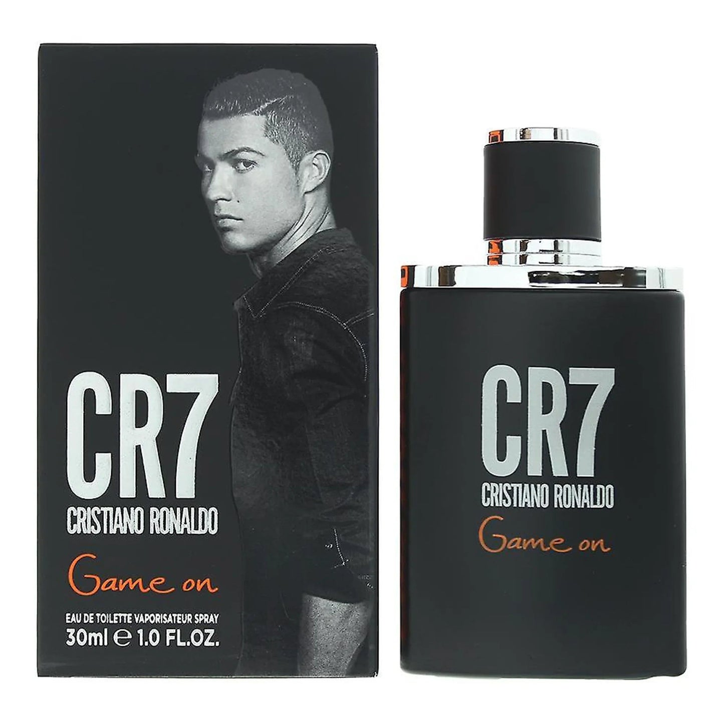 Cristiano Ronaldo CR7 Game On Eau de Toilette bottle and box