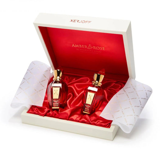 Xerjoff Amber Gold & Rose Gold Mixing Experience Collection Parfum perfume bottle