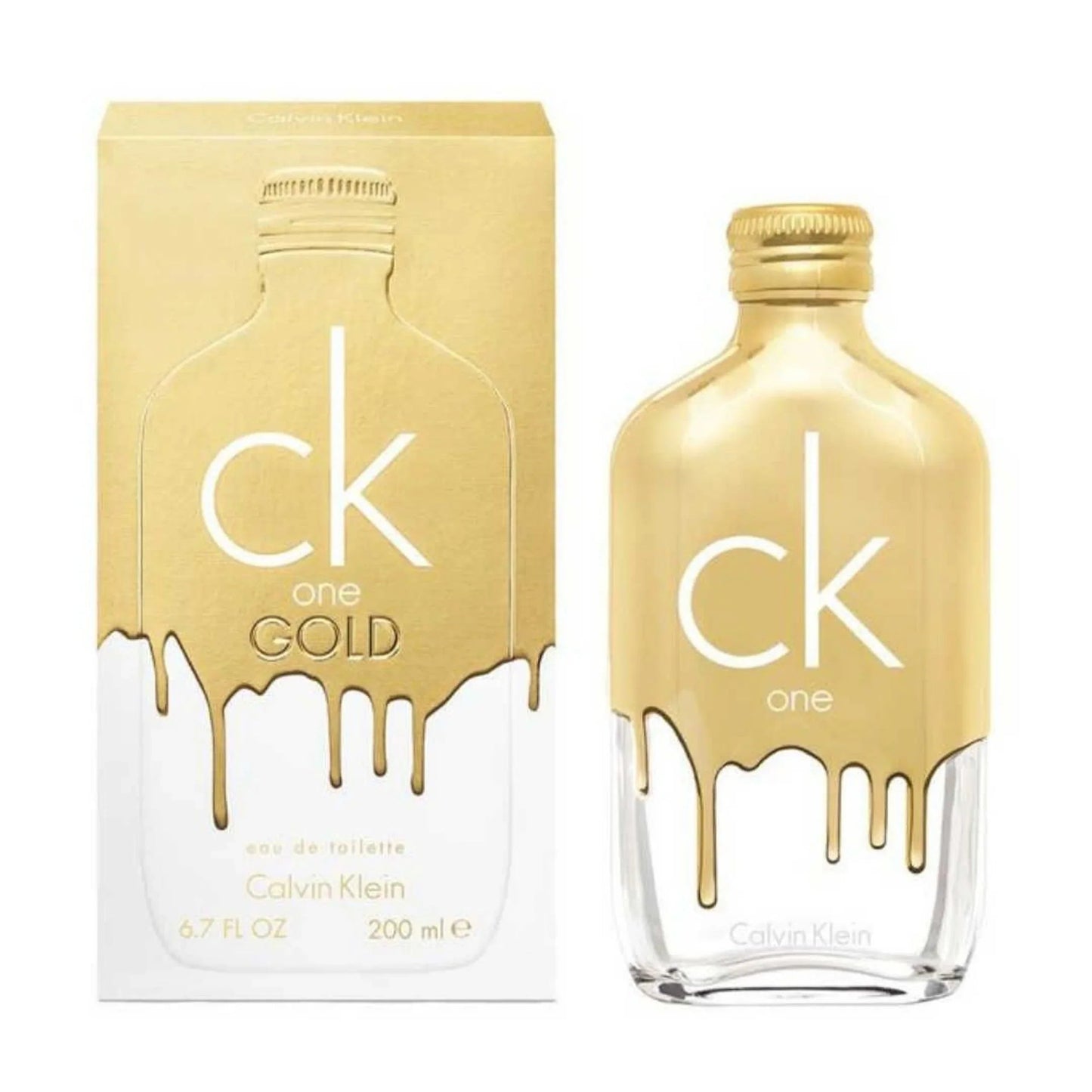 Calvin Klein Ck One Gold Eau de Toilette bottle and box