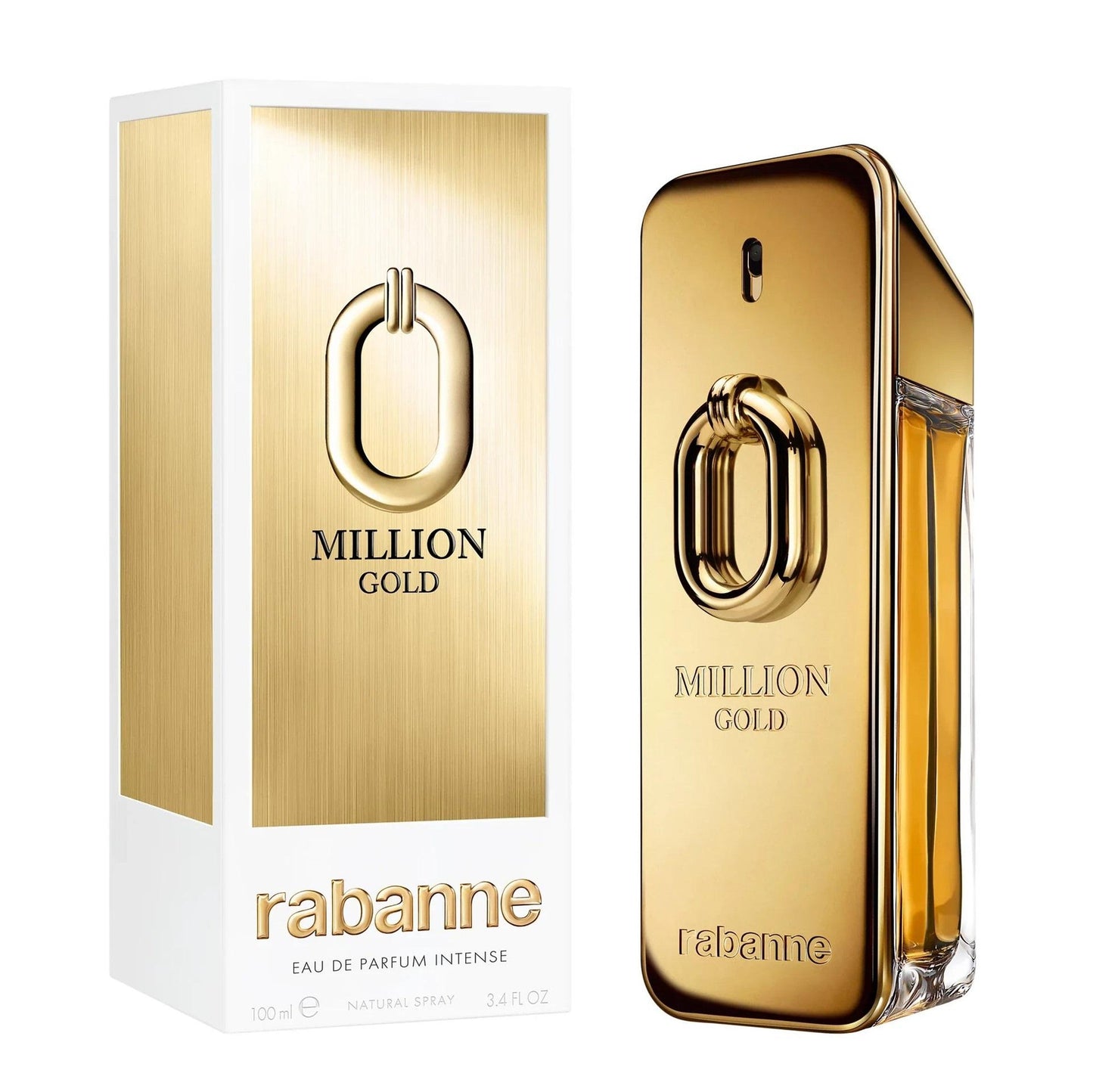 Paco Rabanne Million Gold Intense Eau de Parfum perfume bottle