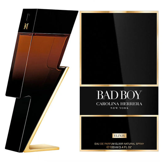 Carolina Herrera Bad Boy Elixir Eau de Parfum perfume bottle