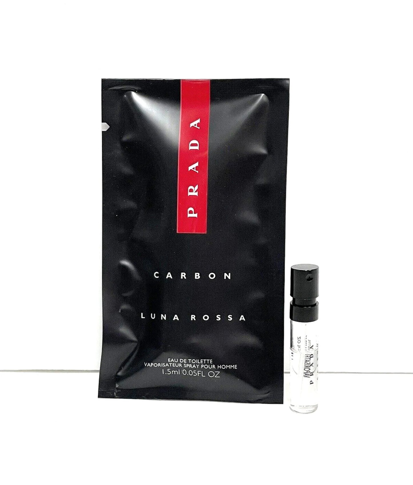 Prada Luna Rossa Carbon Eau de Toilette carton and packaging