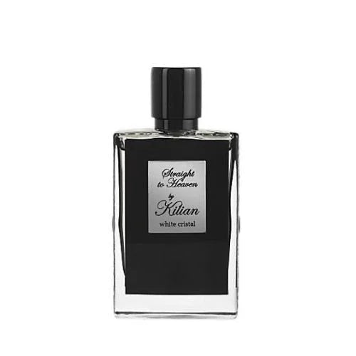 Kilian Straight To Heaven White Cristal Eau de Parfum bottle close-up detail