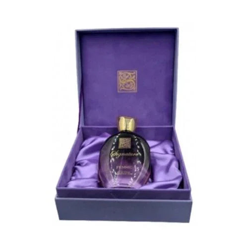 Signature Purple Eau de Parfum perfume bottle