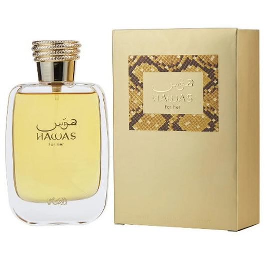Rasasi Hawas Eau de Parfum perfume bottle