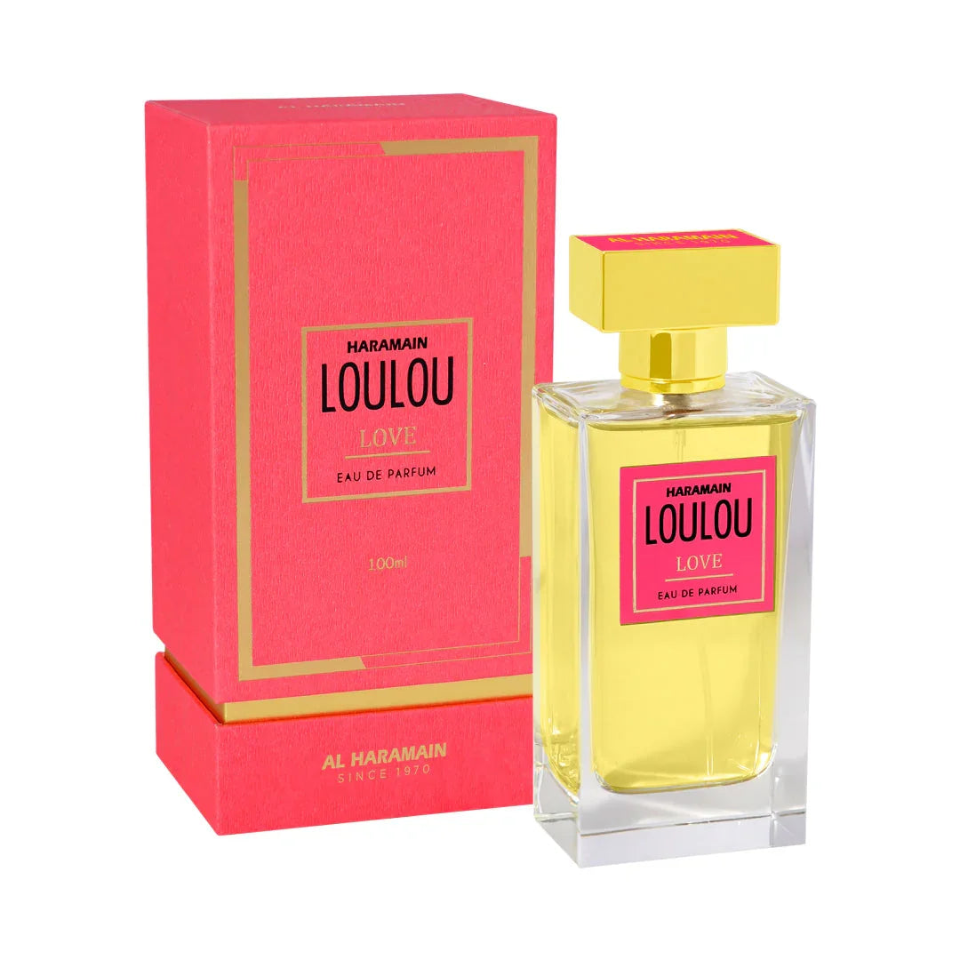 Al Haramain Loulou Love Eau de Parfum perfume bottle