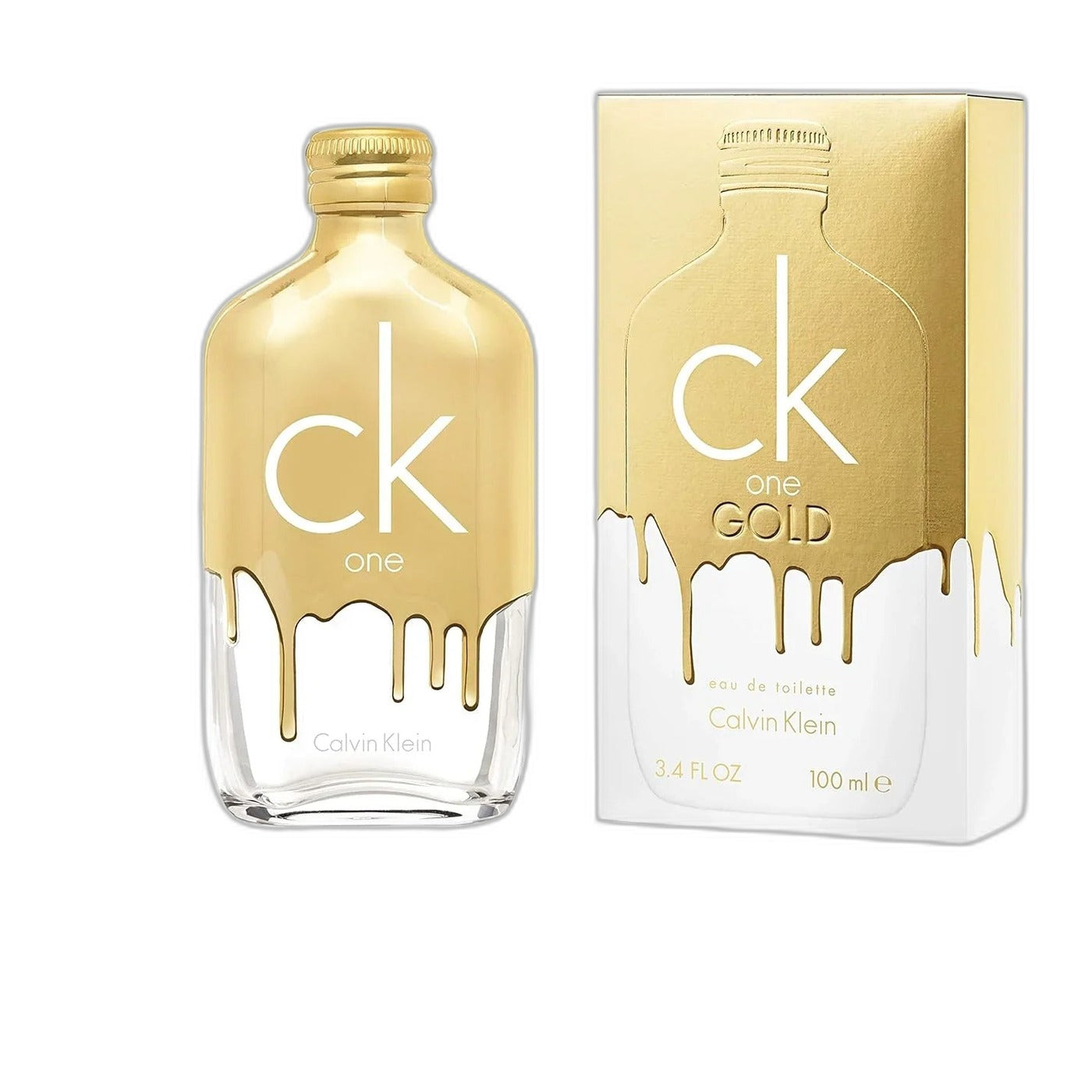 Calvin Klein Ck One Gold Eau de Toilette perfume bottle