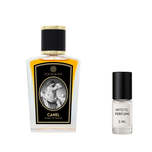 Zoologist Camel decant sample vial