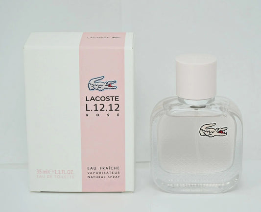 Lacoste L.12.12 Rose Eau Fraiche Eau de Toilette perfume bottle