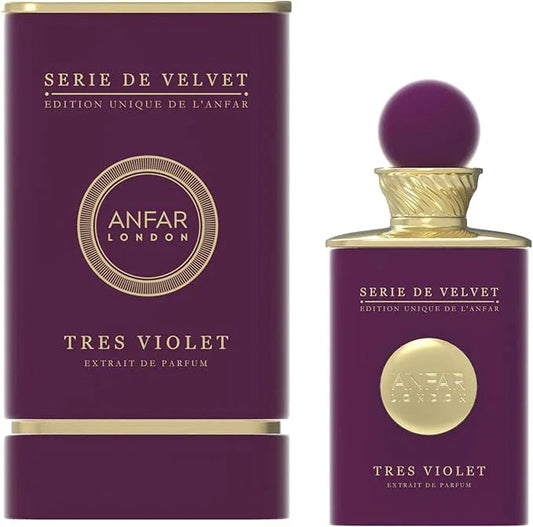 Anfar London Tres Violet Extrait de Parfum perfume bottle