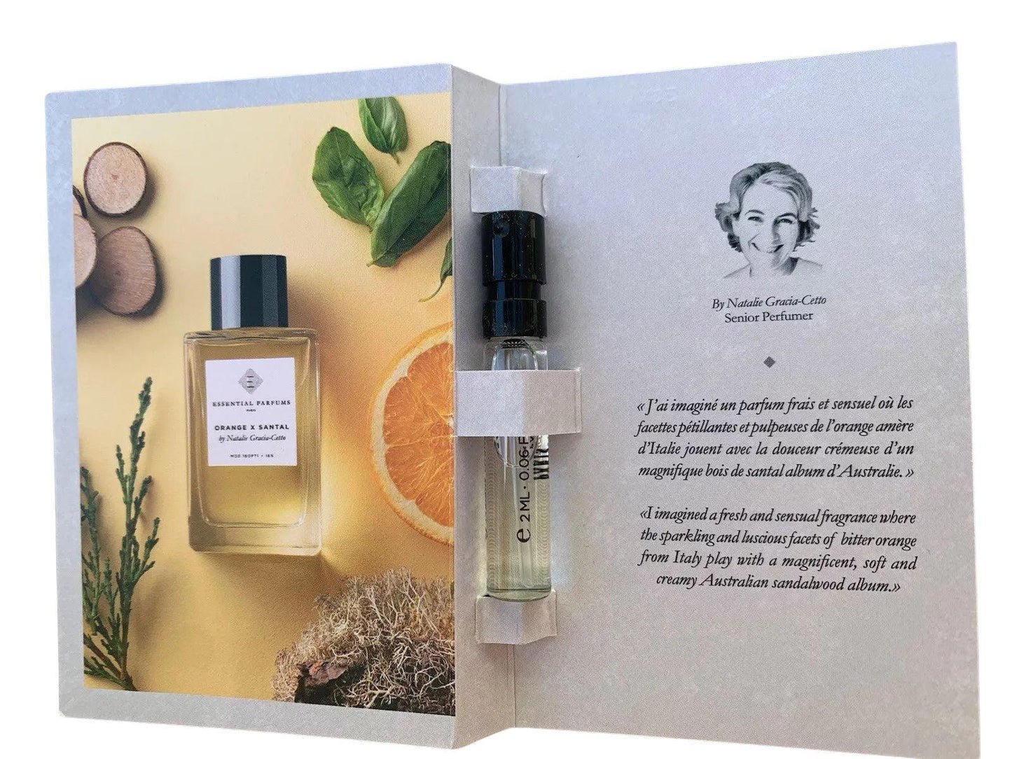 Essential Parfums Orange X Santal Eau de Parfum bottle and box