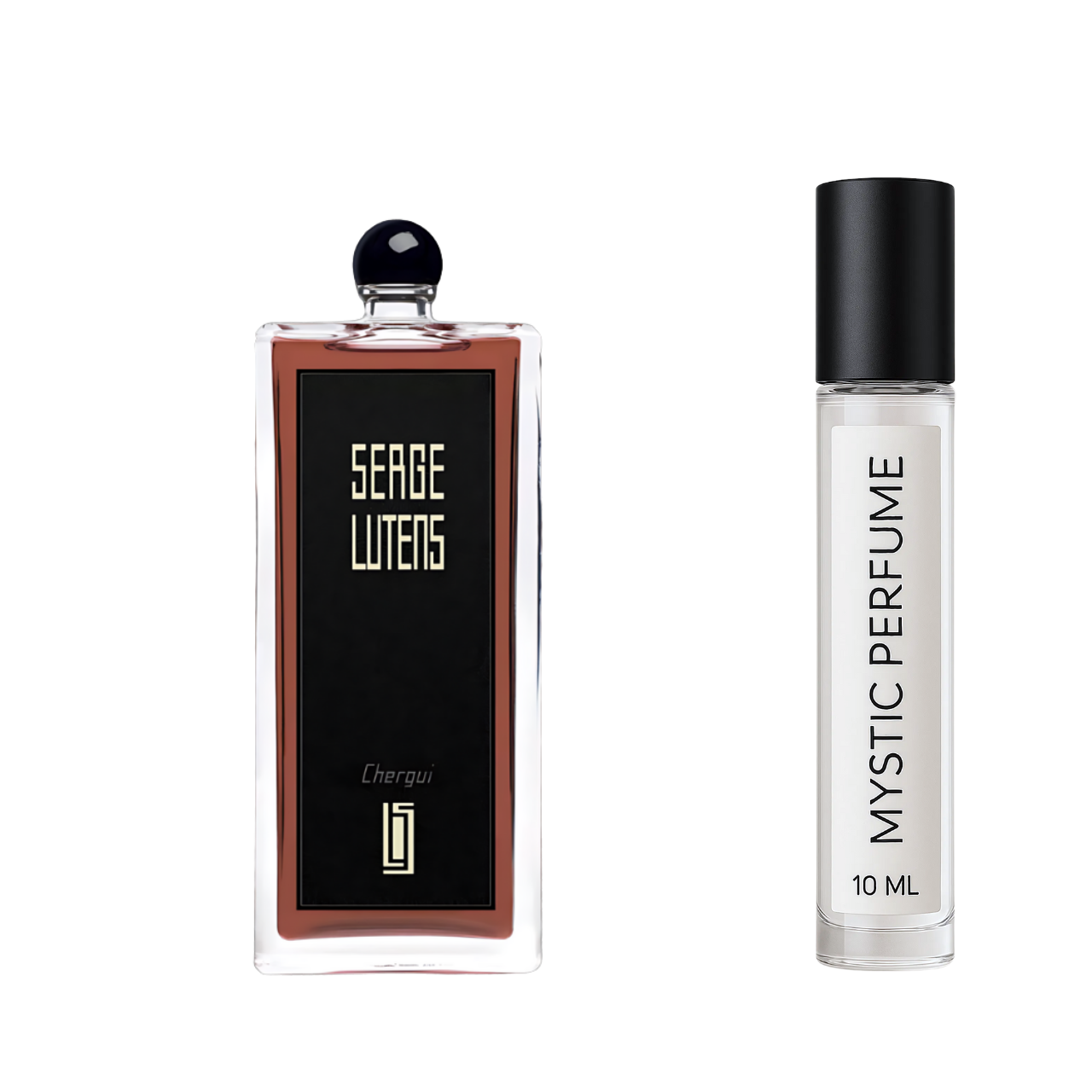 Serge Lutens Chergui sample vial label detail