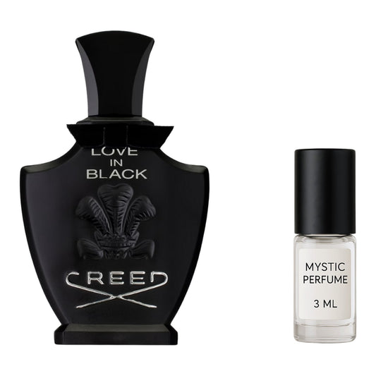 Creed Love in Black decant sample vial