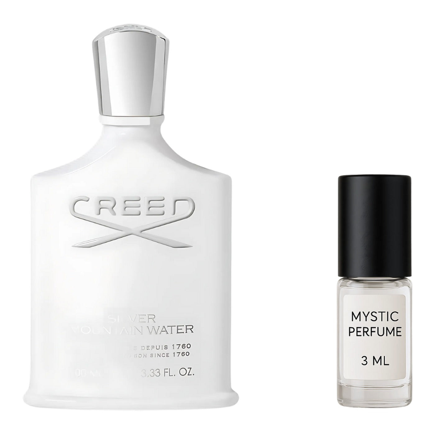 Creed Silver Mountain Water decant sample vial