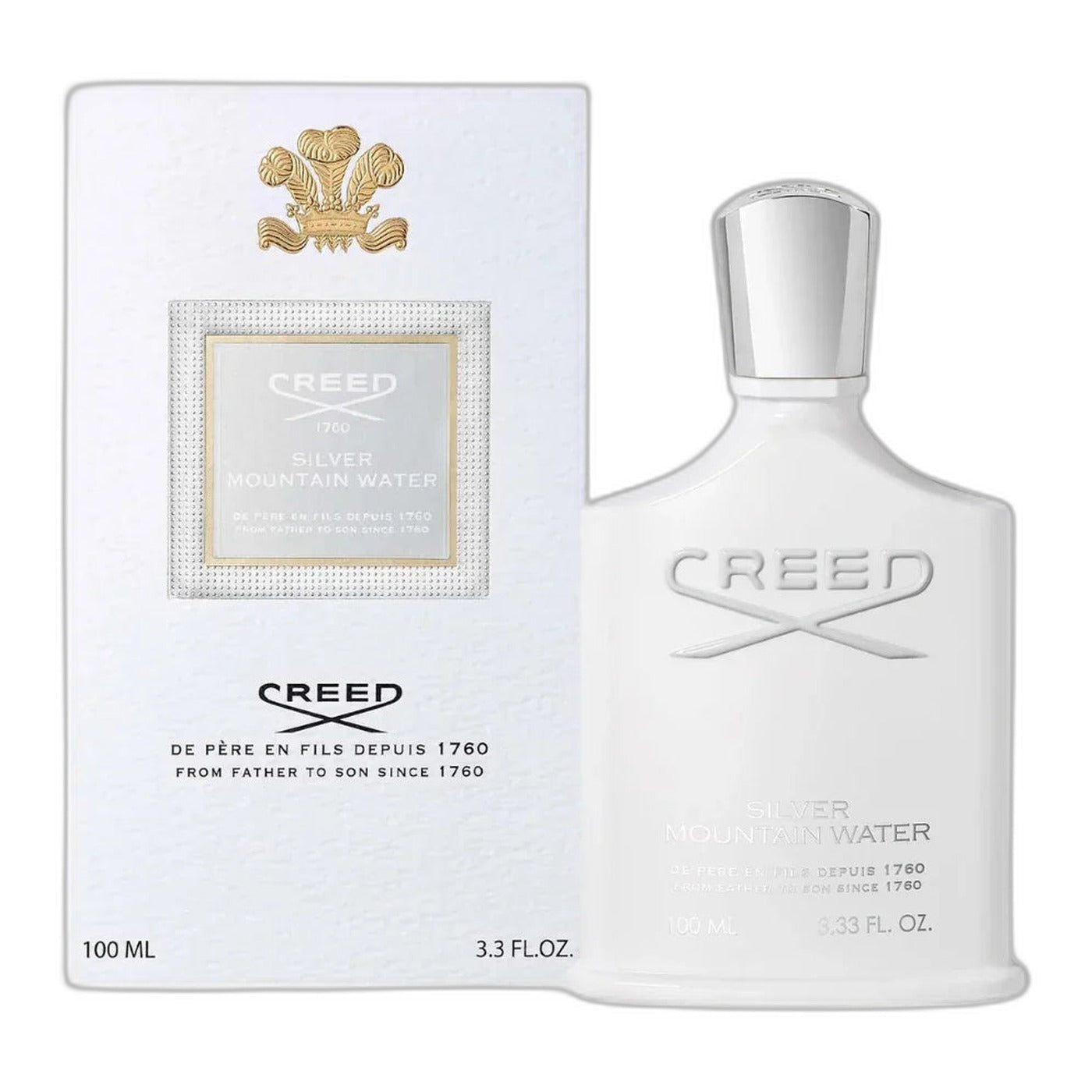 Creed Silver Mountain Water Eau de Parfum perfume bottle