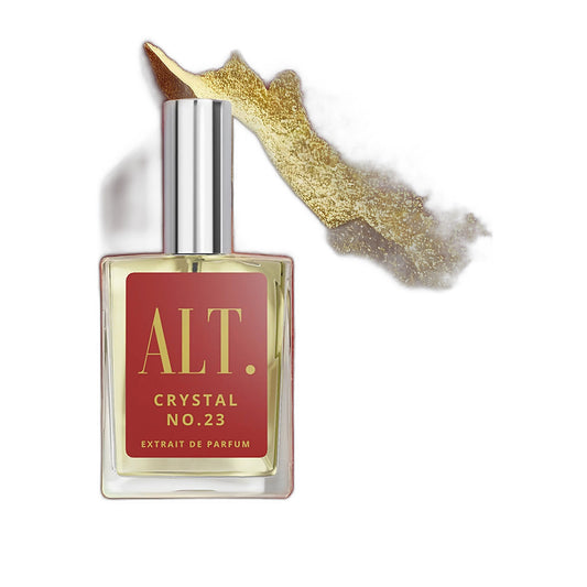 Crystal perfume bottle