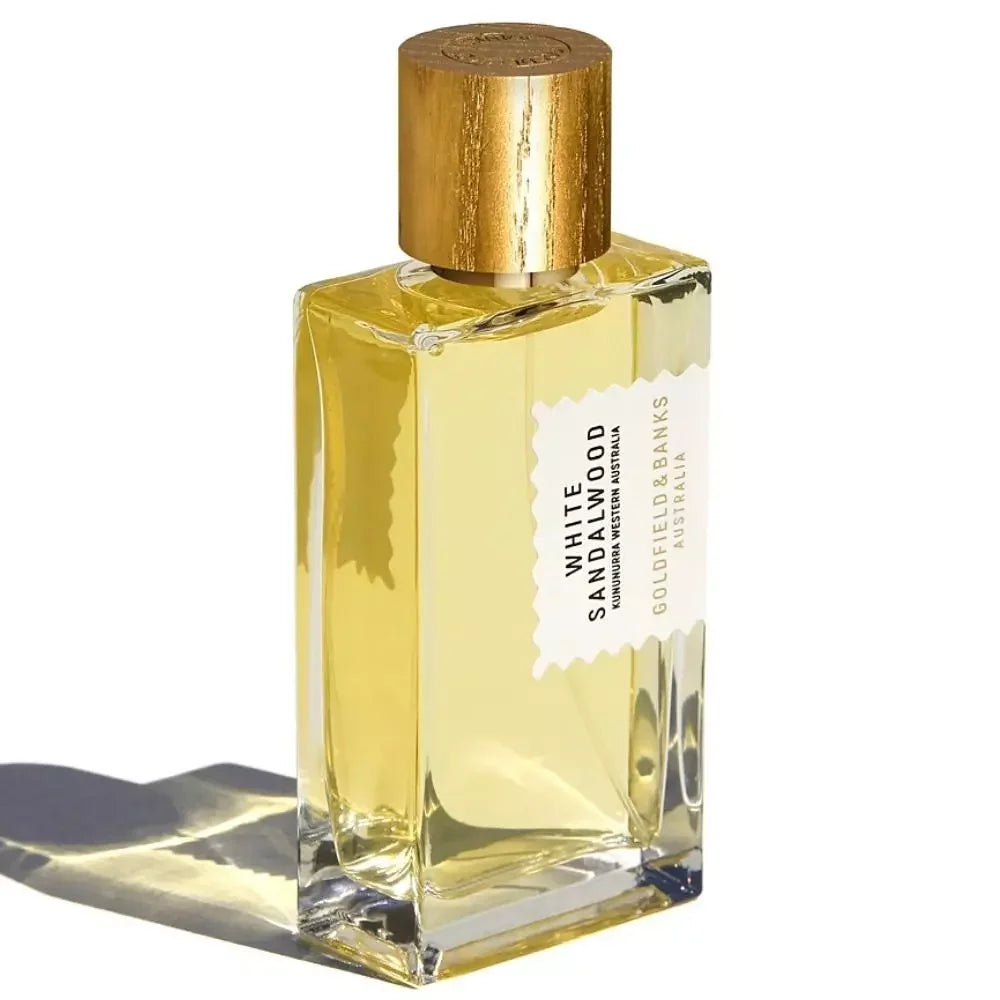Goldfield & Banks White Sandalwood Extrait de Parfum packaging box